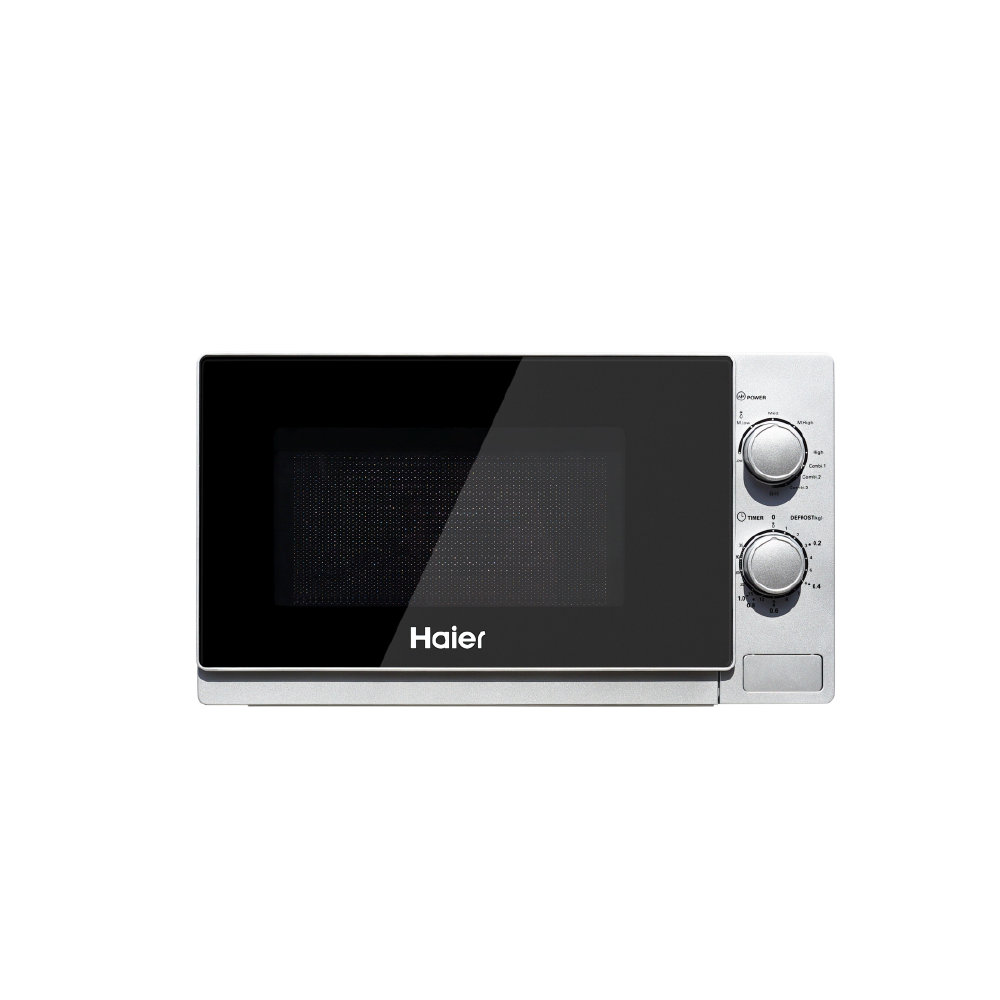 Haier 20L Grill Microwave with Curvaceous Glass Door Design